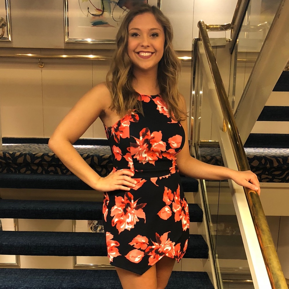 Floral Printed Romper